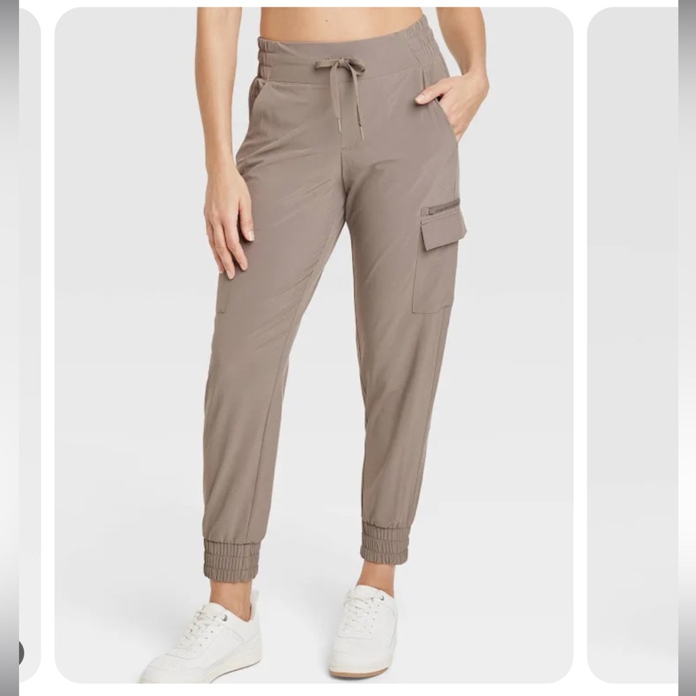 All In Motion Taupe Joggers M